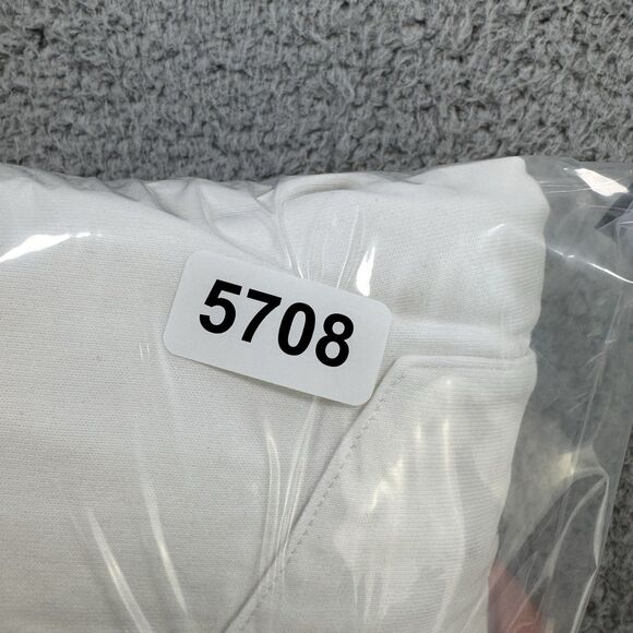 Youngla Sweatpants Mens 32R White Jogger Pants Elastic Waist Heavyweight - Picture 11 of 11